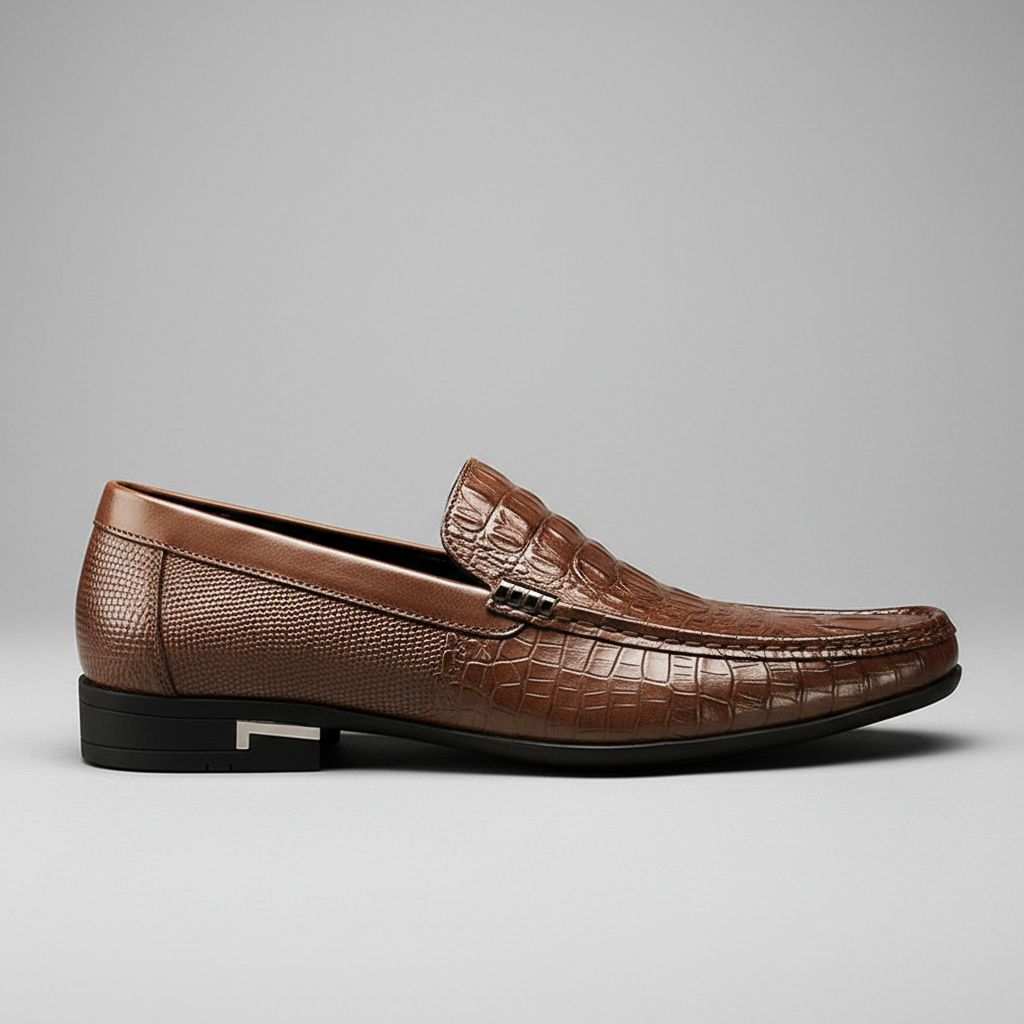 Ashford Leather Loafers - Men's in brown