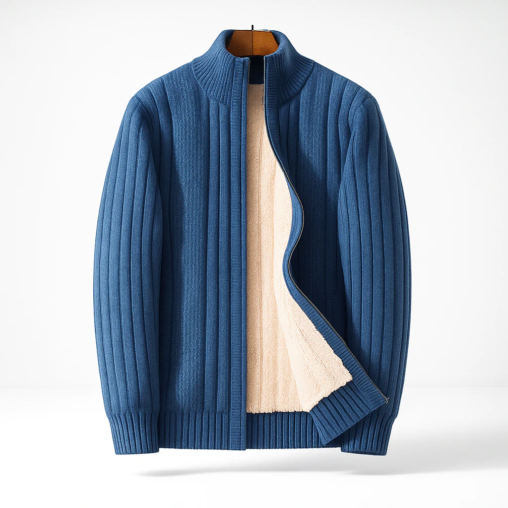 Pemberton Cashmere Cardigan - Unisex - Blue in blue