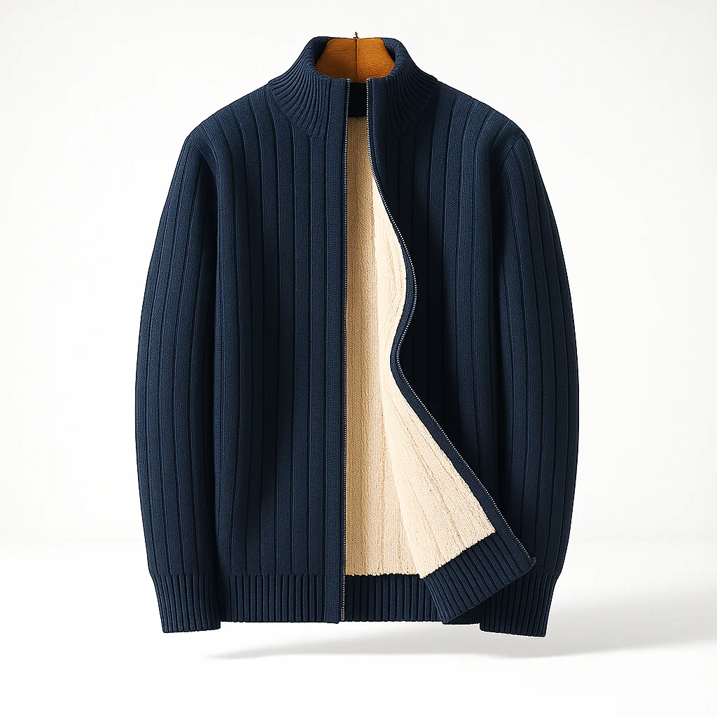 Pemberton Cashmere Cardigan - Unisex - Blue in blue