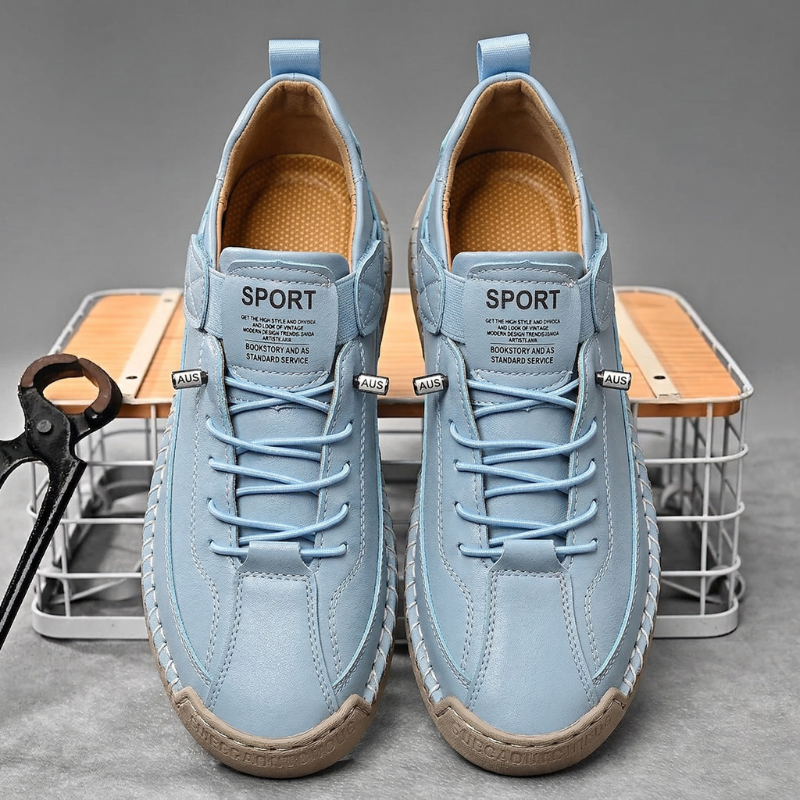 Calder Handmade Leather Sneakers - Men's