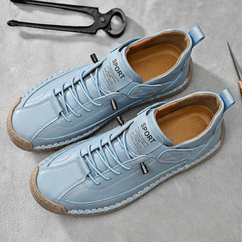 Calder Handmade Leather Sneakers - Men's