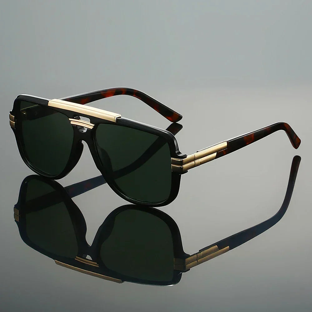 Nico Retro Sunglasses - Unisex in green