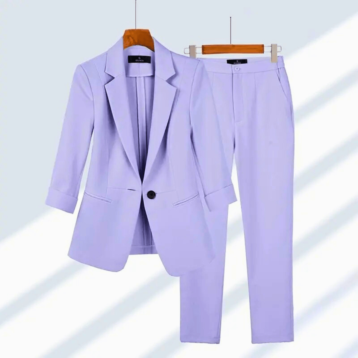 Elsie Tailored Suit - Women's in cream