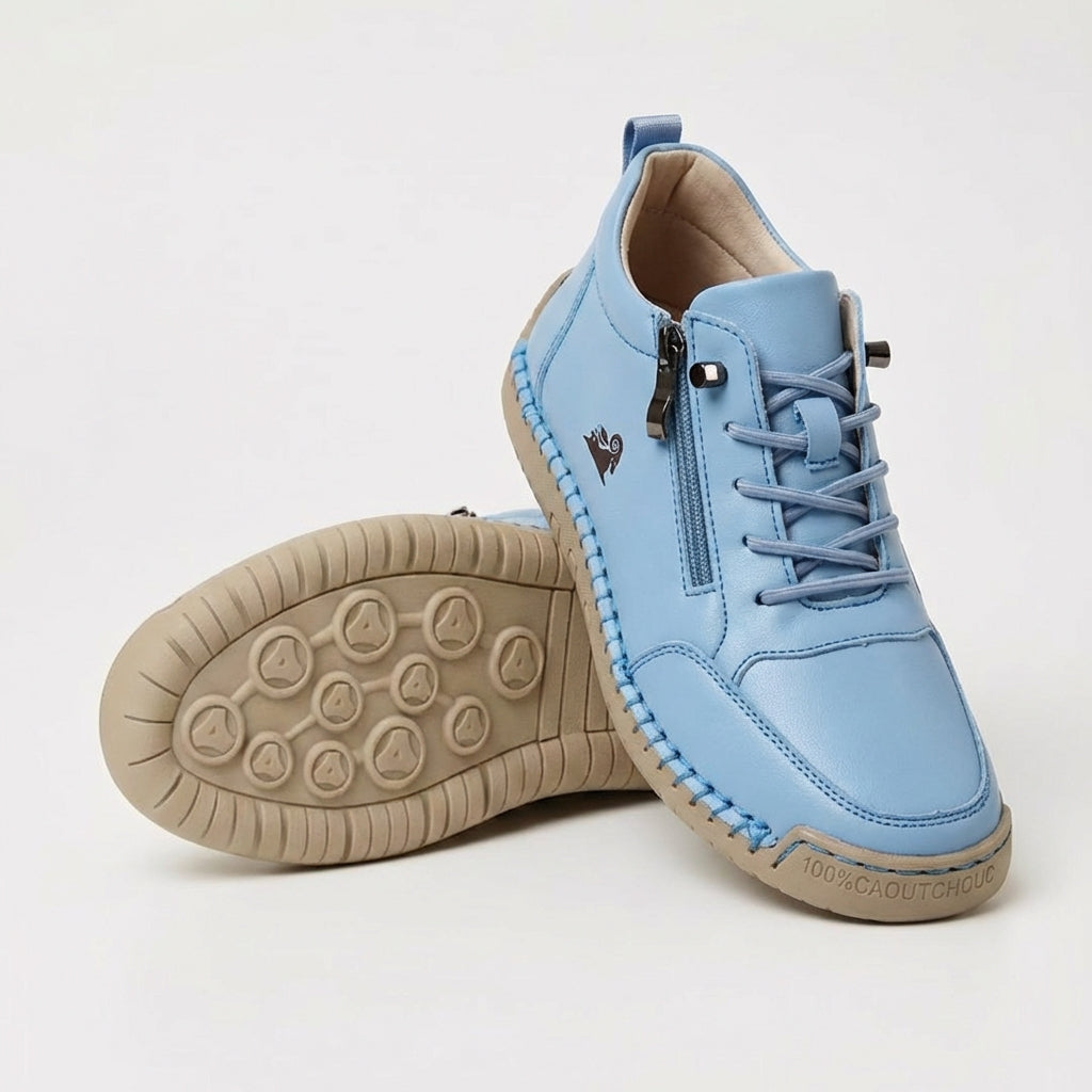 Isla Cushion Sneakers - Women's in white