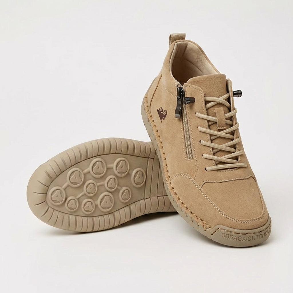 Nina Cushioned Sneakers - Women's in white