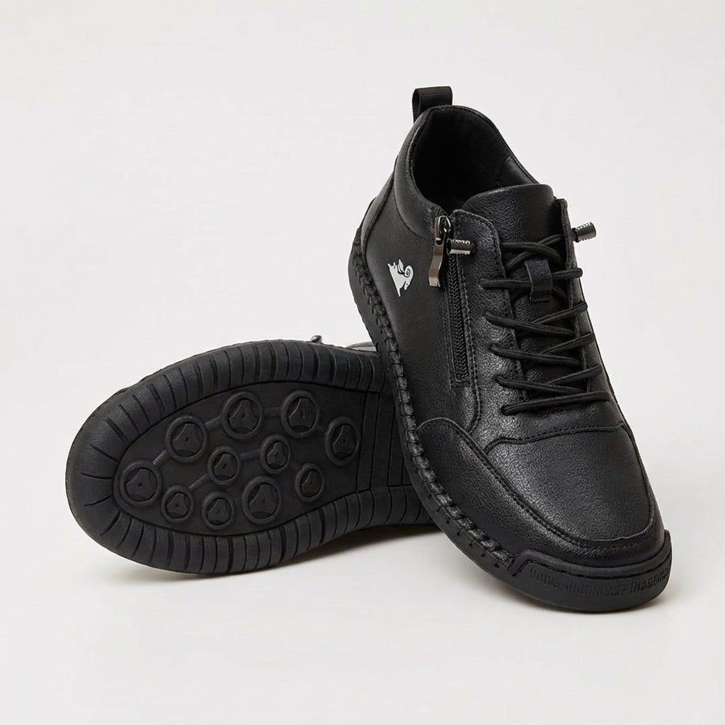 Nina Cushioned Sneakers - Women's in white