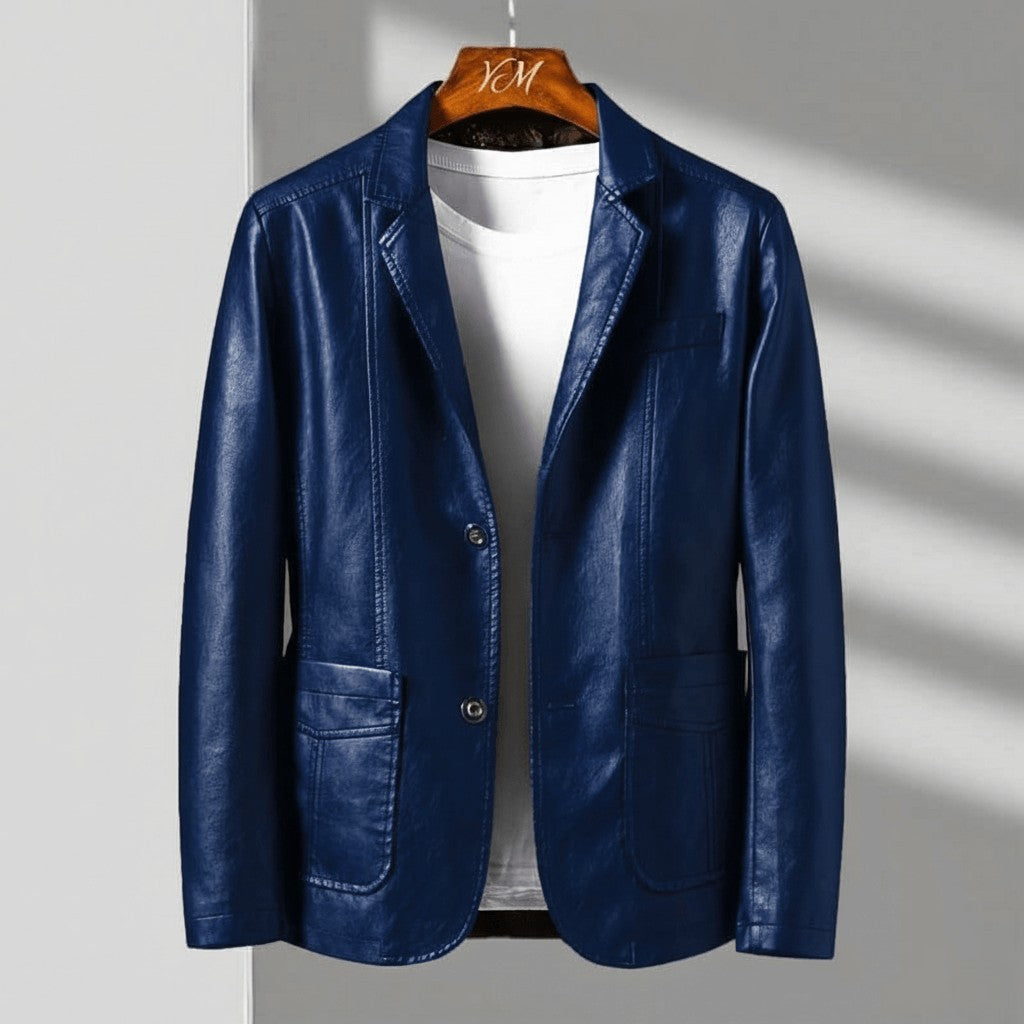 Luca Leather Jacket - Men's in brown