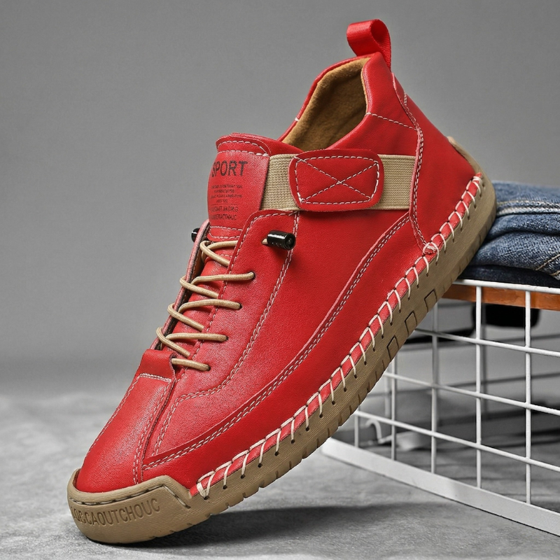 Calder Handmade Leather Sneakers - Men's