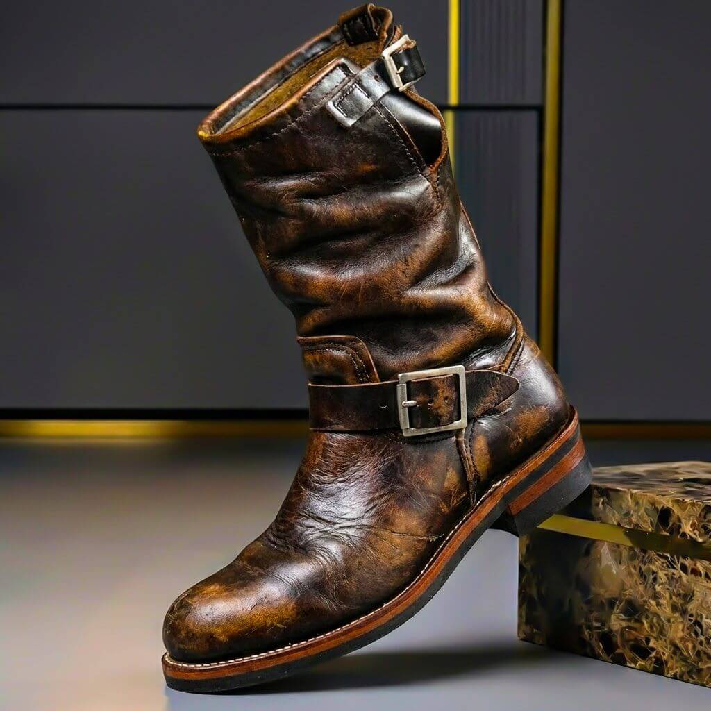 Bancroft Vintage Leather Boots - Men's