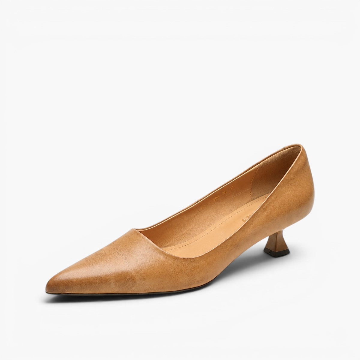 Noah Sculpted Leather Heels - Women's