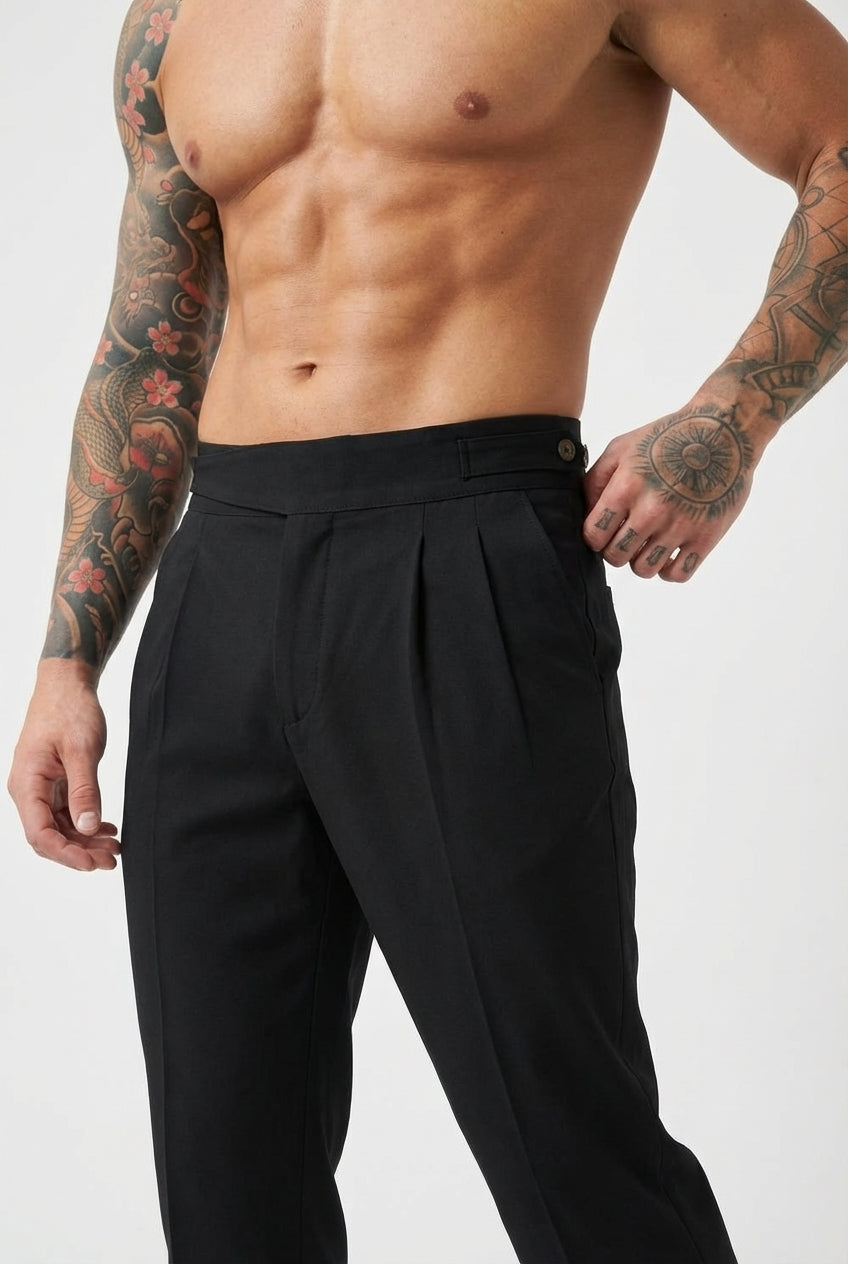 Cotton Lockhart Pants - Unisex - Black