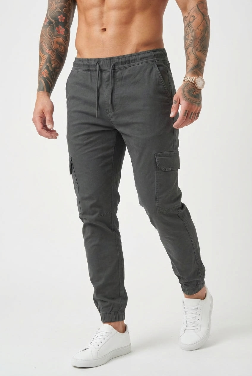 Joggers - Men's - Gray