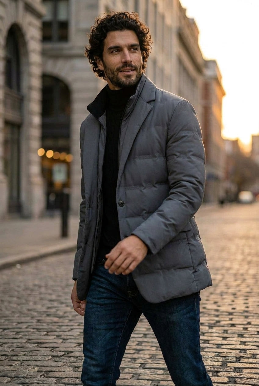 Marco Bianchi Windbreaker - Men's in black