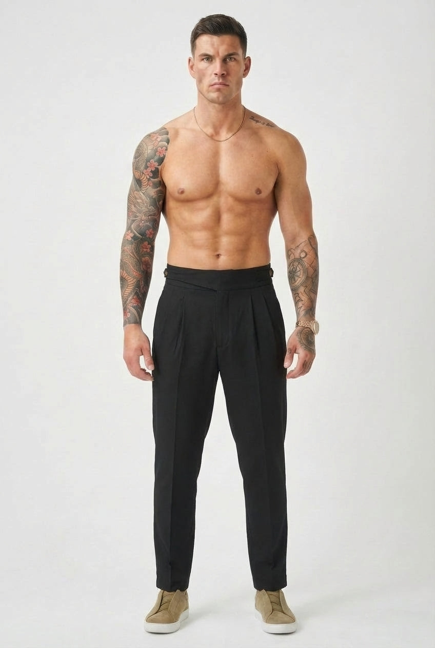 Cotton Lockhart Pants - Unisex - Black