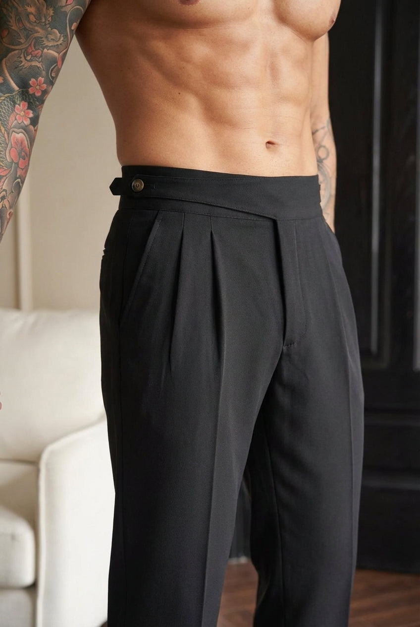 Cotton Lockhart Pants - Unisex - Black