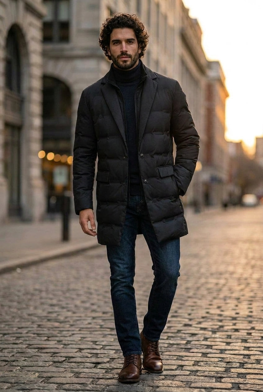 Marco Bianchi Windbreaker - Men's in black