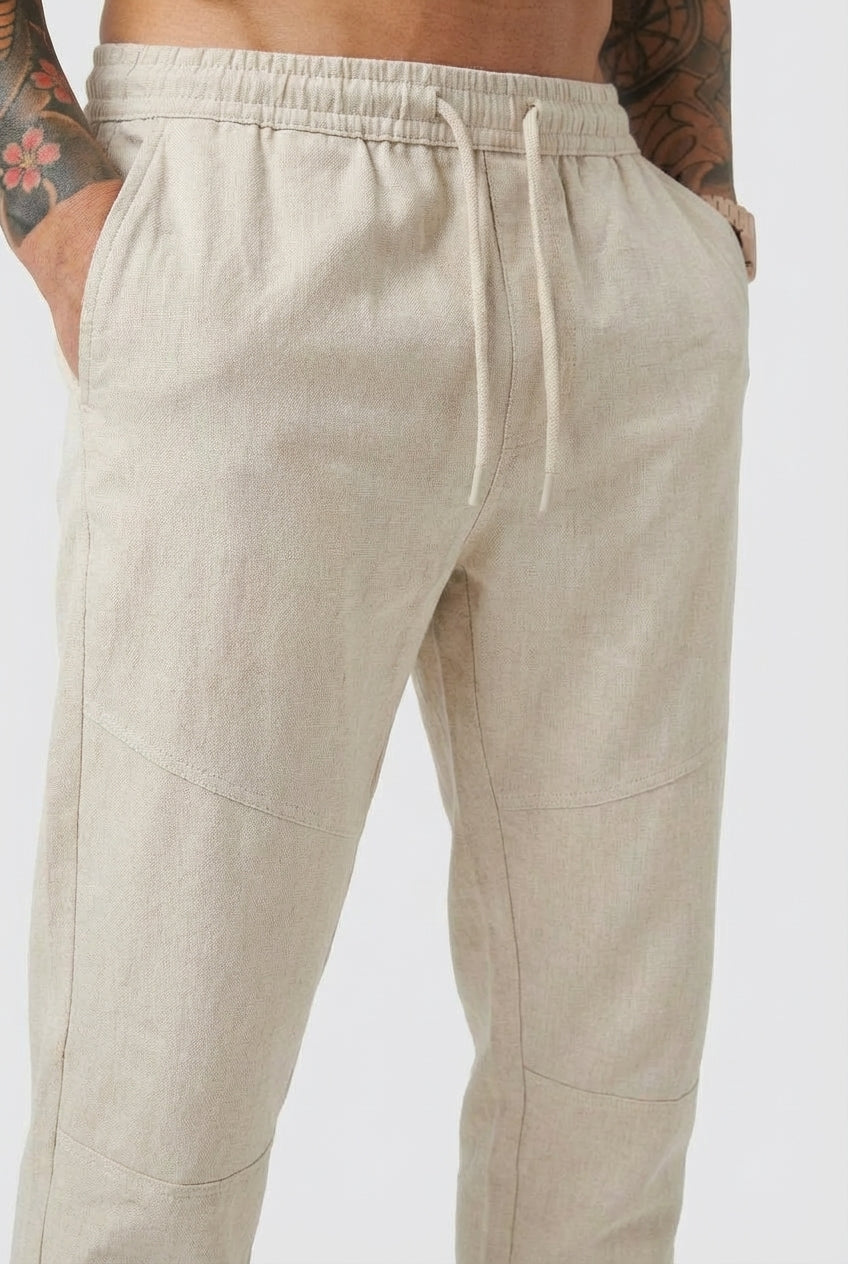 Kyoto Linen Shorts - Men's in blue