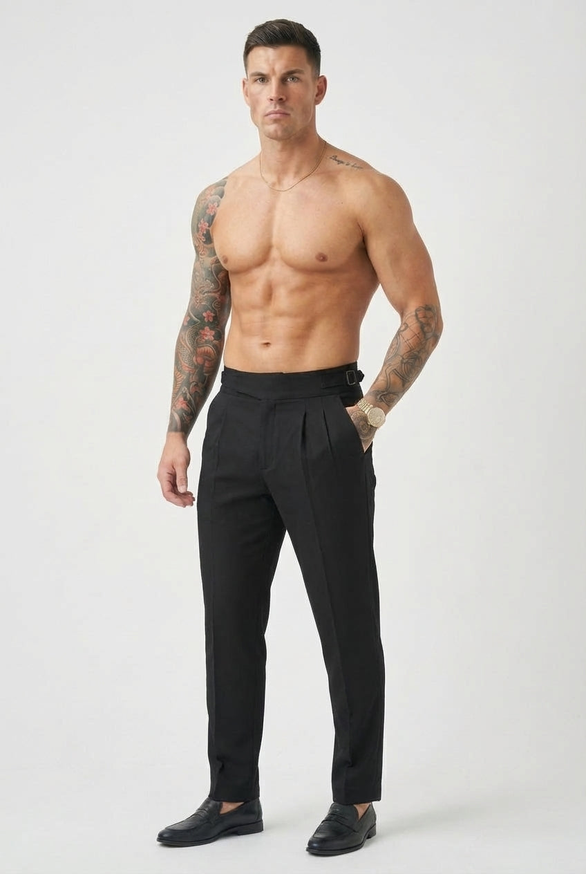 Cotton Lockhart Pants - Unisex - Black