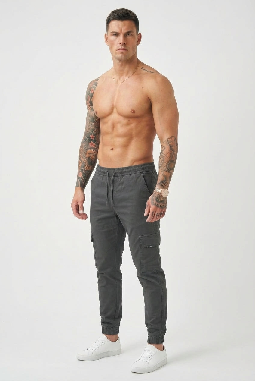 Joggers - Men's - Gray