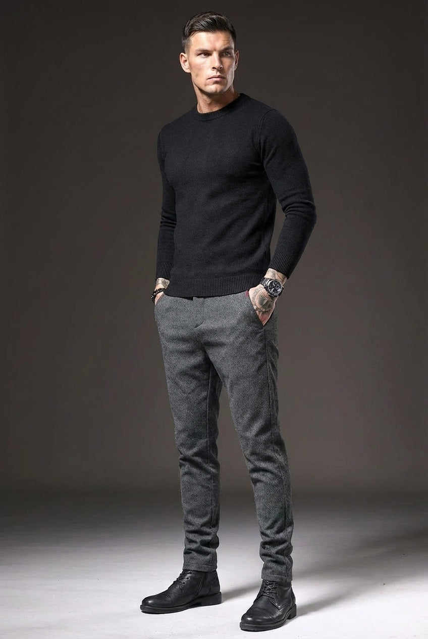 Cotton Luca Slim Pants - Unisex