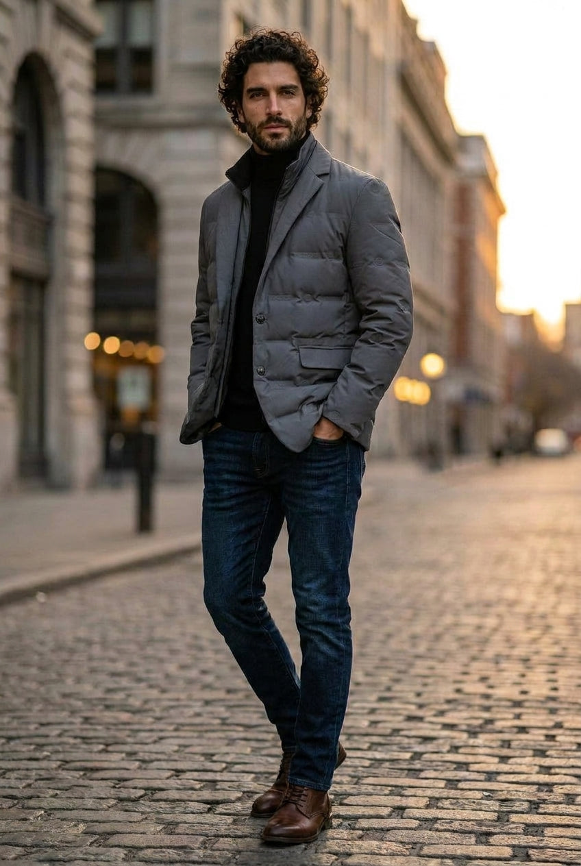 Marco Bianchi Windbreaker - Men's in black