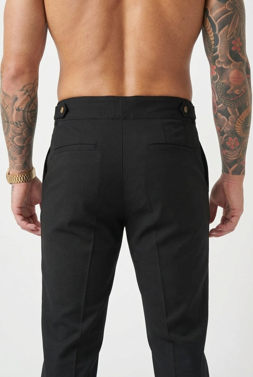 Cotton Lockhart Pants - Unisex - Black