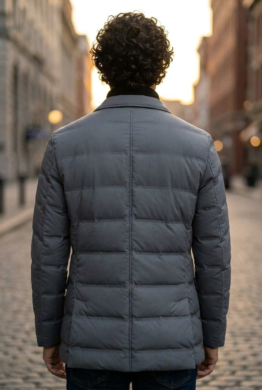 Marco Bianchi Windbreaker - Men's in gray