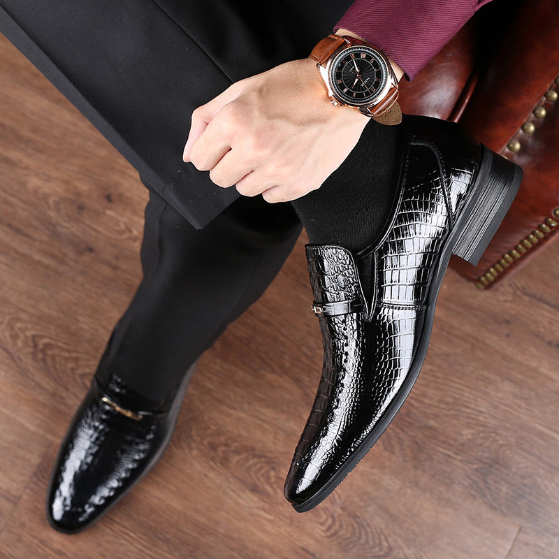 Sterling Croc Shoes - Men's in black