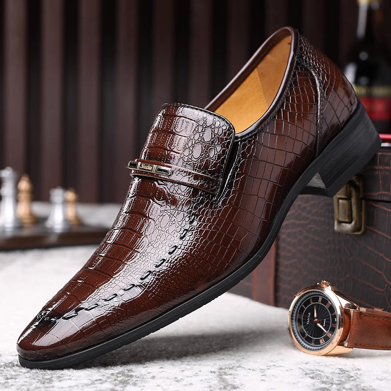 Sterling Croc Shoes - Men's in black