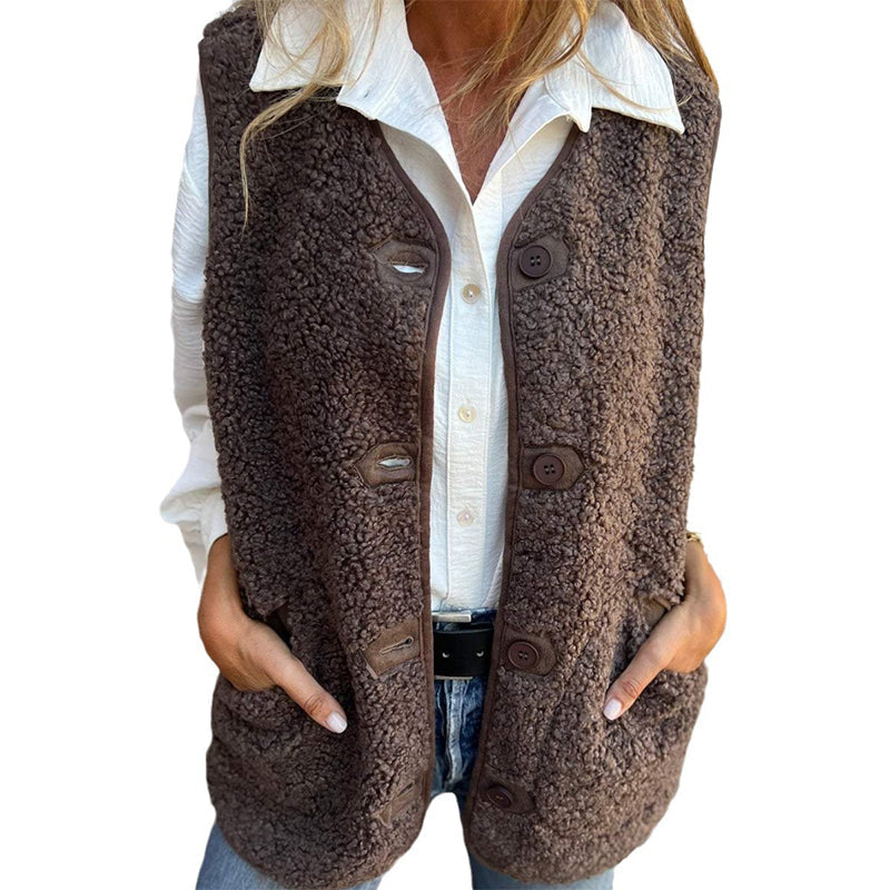 Lawson Padded Gilet - Unisex in brown