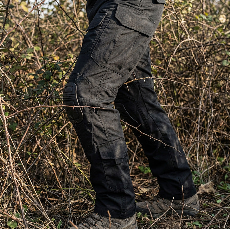 Maximilian Tactical Pants - Unisex in camouflage khaki