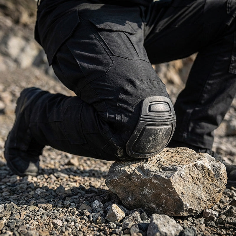 Maximilian Tactical Pants - Unisex in camouflage black