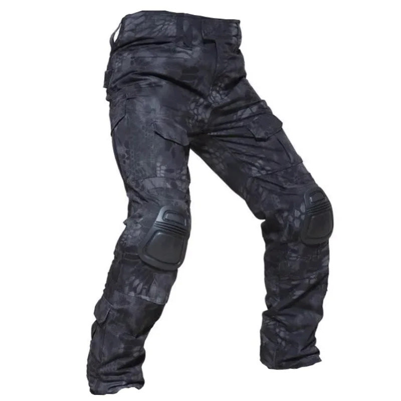 Maximilian Tactical Pants - Unisex in camouflage green
