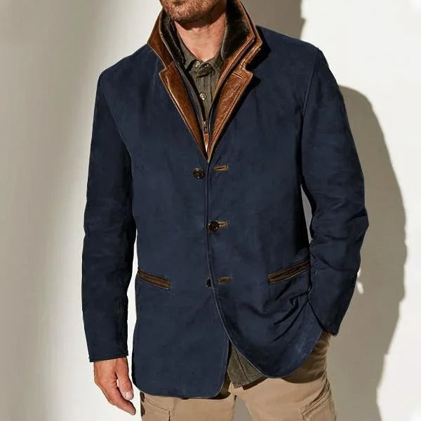 Reid Vintage Jacket - Unisex in dark brown