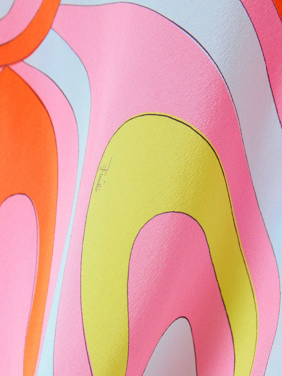 Signature Printed Maxi Dress - Women's in pink