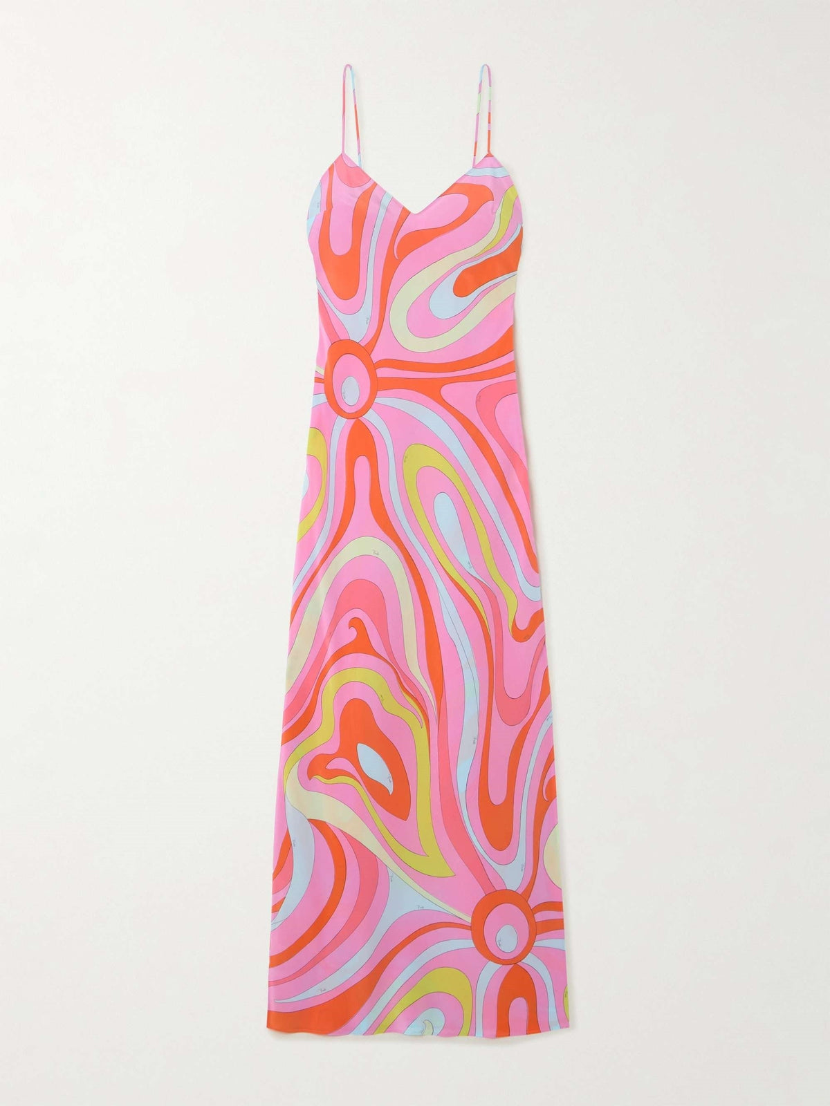 Signature Printed Maxi Dress - Women's in pink