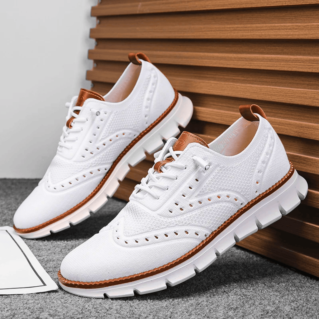 Rex Hybrid Knit Sneakers - Men's in gray