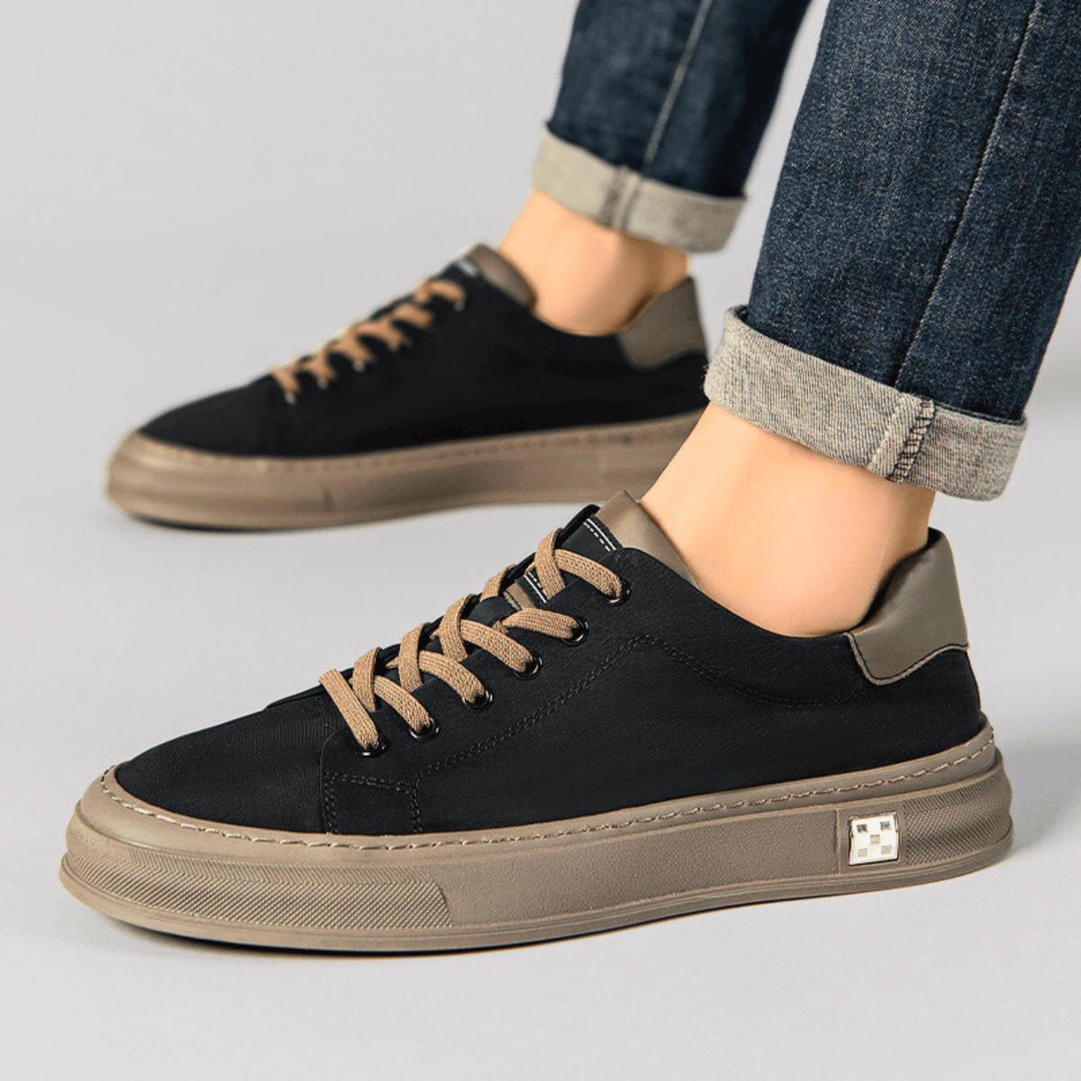 Canvas Emerson Sneakers - Men's in ocean mist