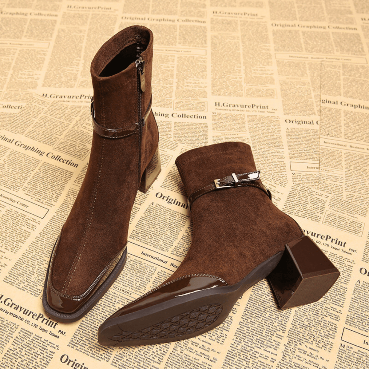 Bancroft Handmade Leather Boots - Women's in red