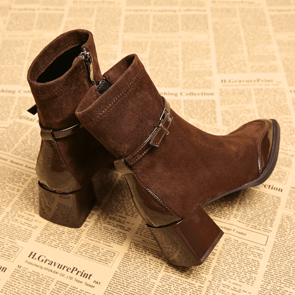 Bancroft Handmade Leather Boots - Women's in red