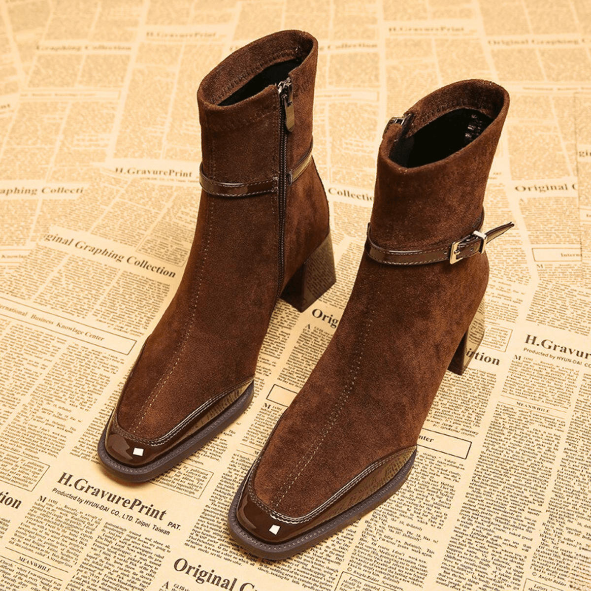 Bancroft Handmade Leather Boots - Women's in red