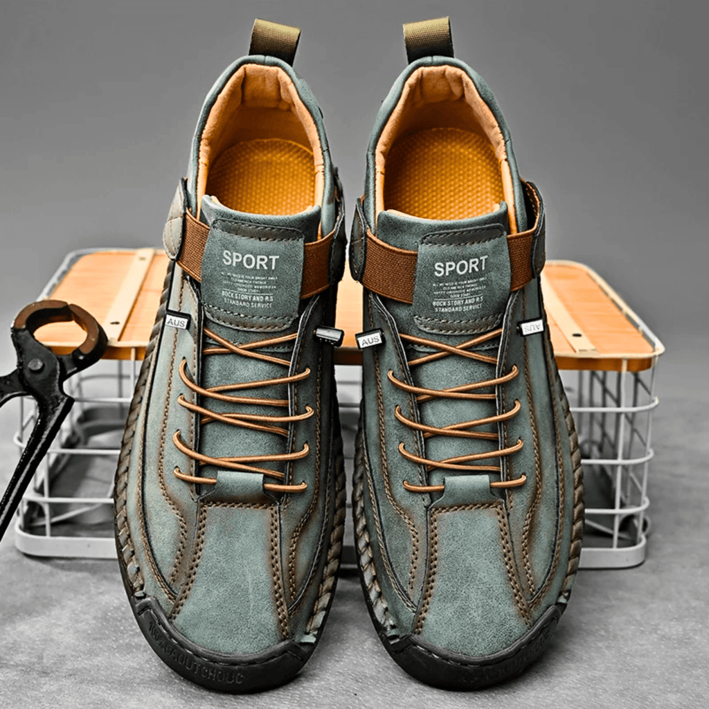 Hutton Artisan Leather Sneakers - Men's