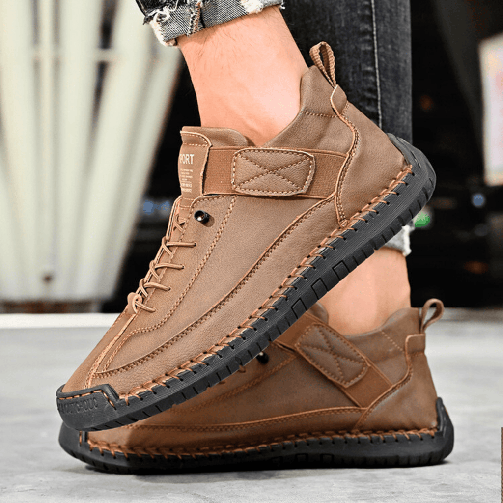Hutton Artisan Leather Sneakers - Men's