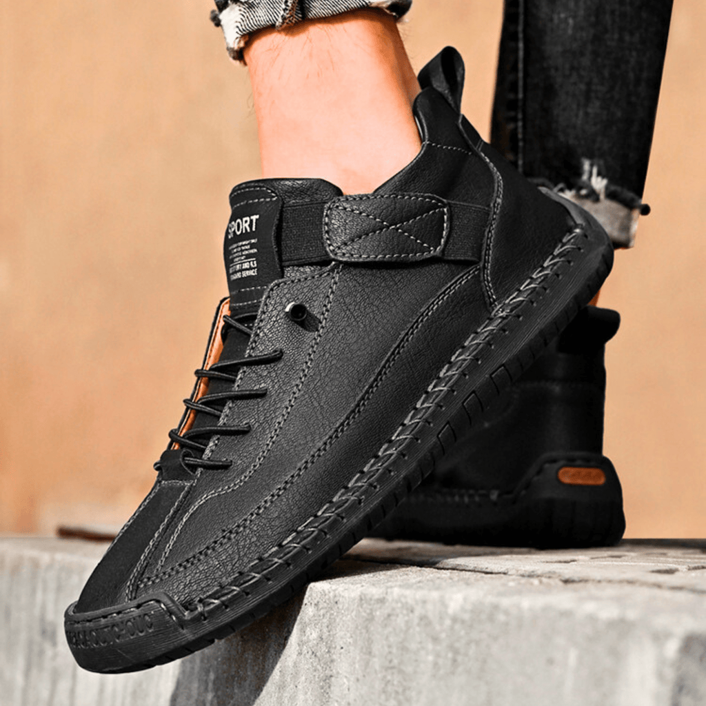 Hutton Artisan Leather Sneakers - Men's