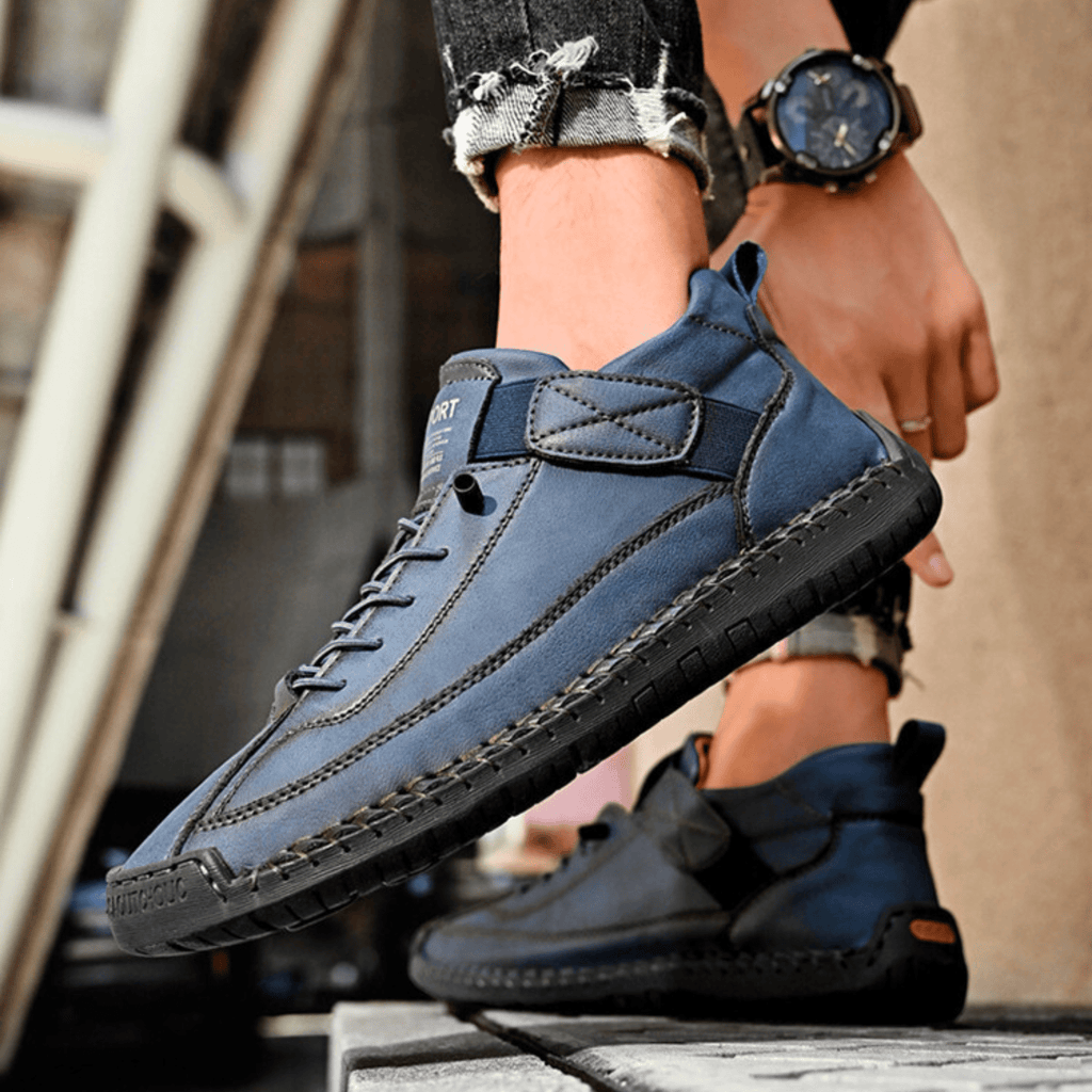 Hutton Artisan Leather Sneakers - Men's