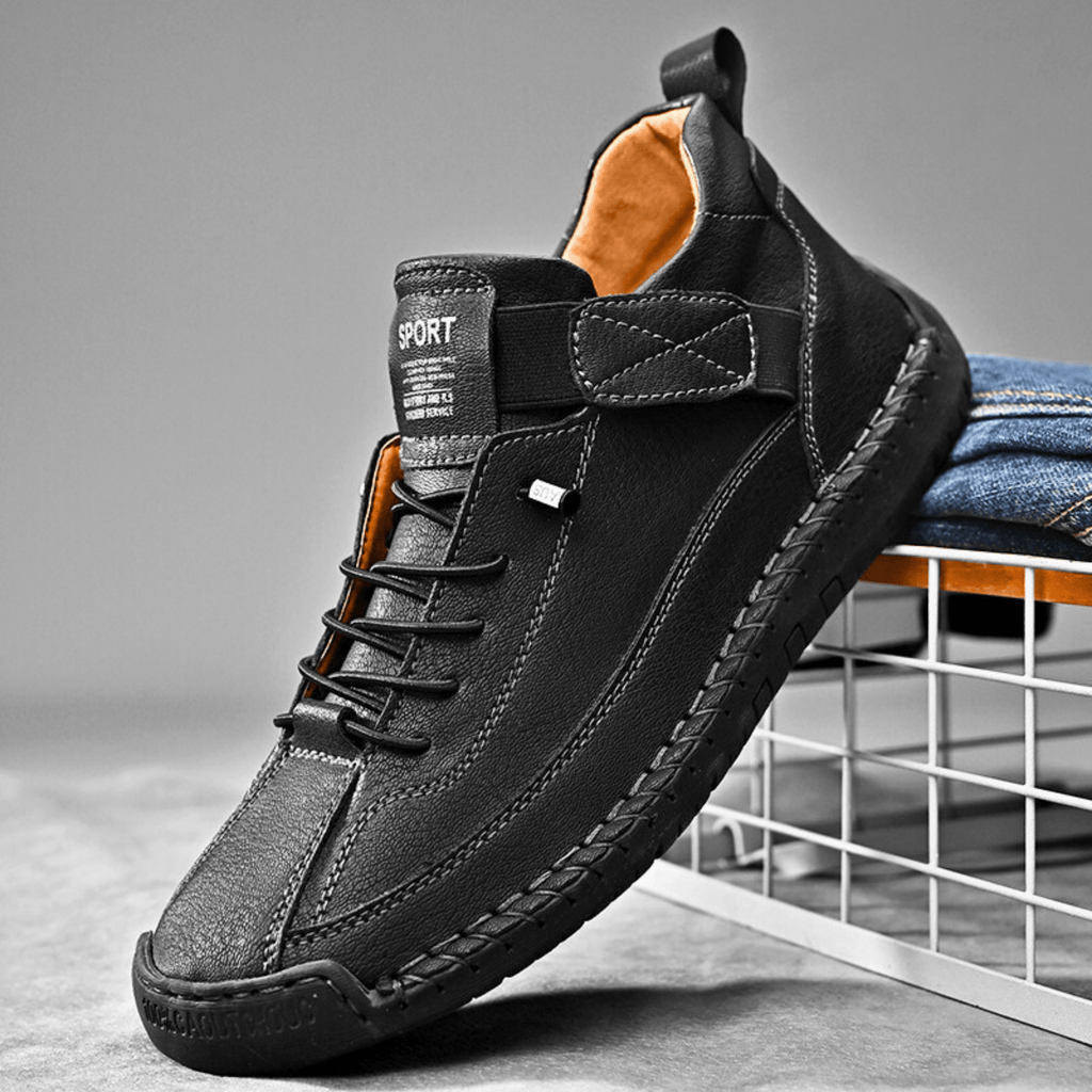 Hutton Artisan Leather Sneakers - Men's