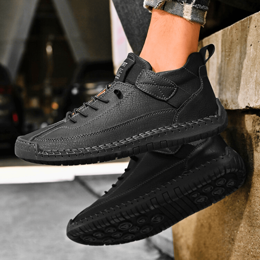 Hutton Artisan Leather Sneakers - Men's