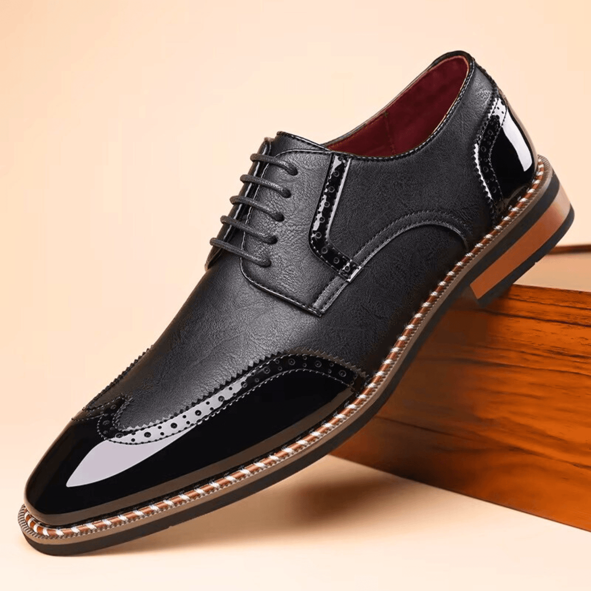 Leather Graham Brogues - Men's