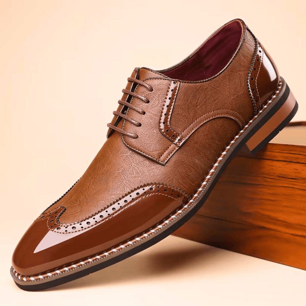 Leather Graham Brogues - Men's