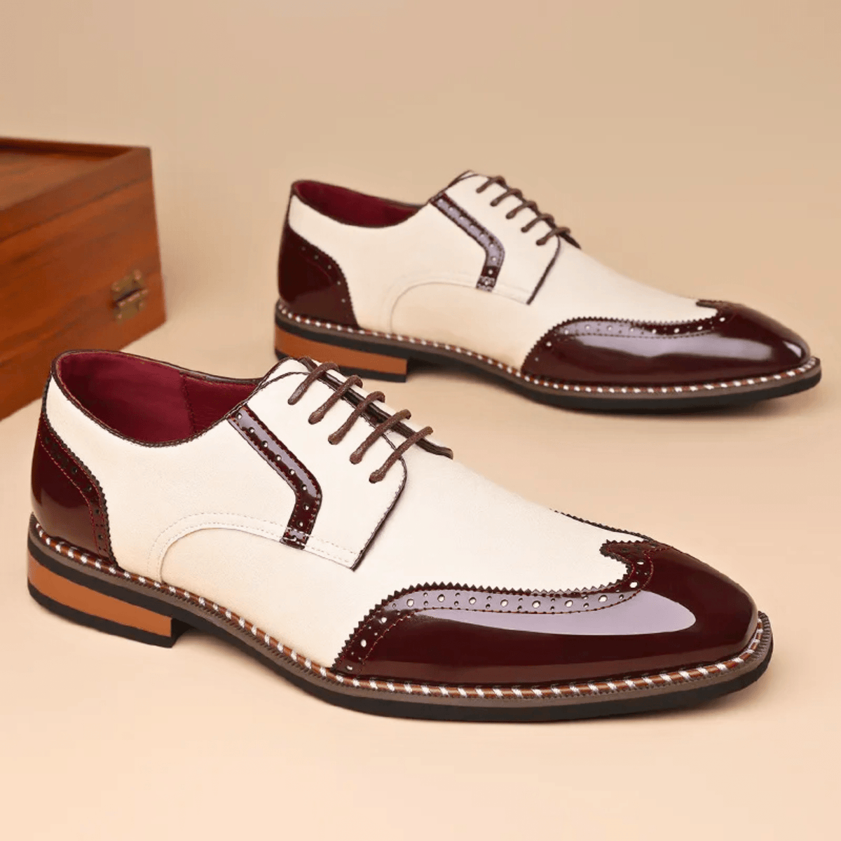 Leather Graham Brogues - Men's